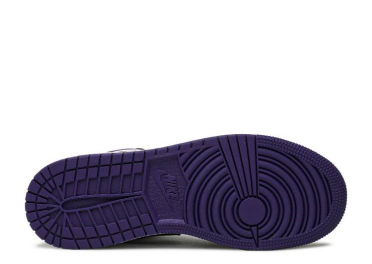 Air Jordan 1 Low Gs - Court Purple