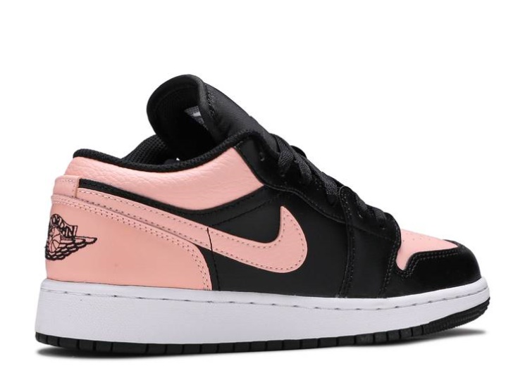 Air Jordan 1 Low Gs - Crimson Tint