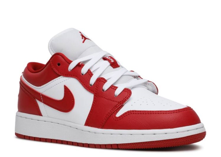 Air Jordan 1 Low Gs - Gym Red