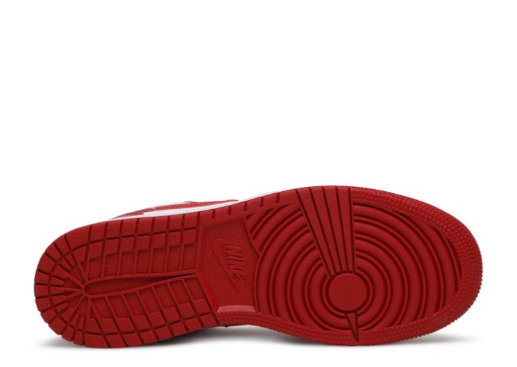 Air Jordan 1 Low Gs - Gym Red