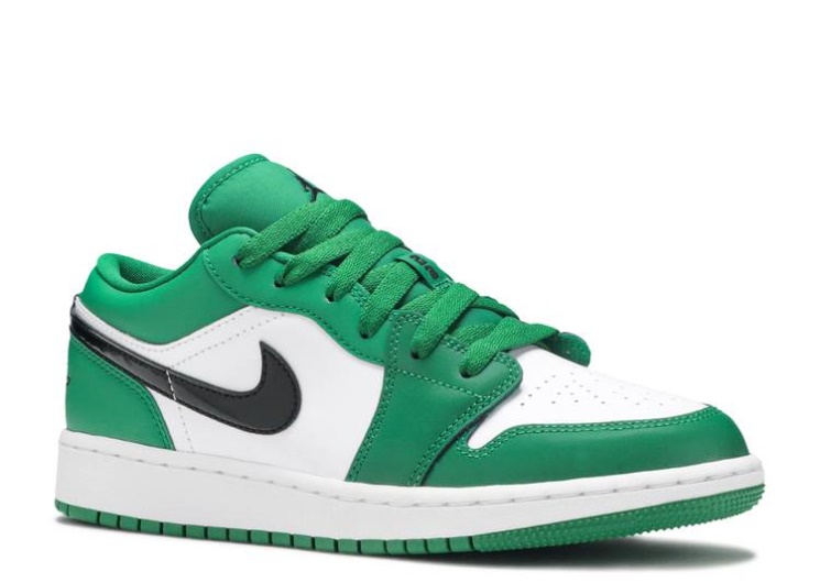 Air Jordan 1 Low Gs - Pine Green