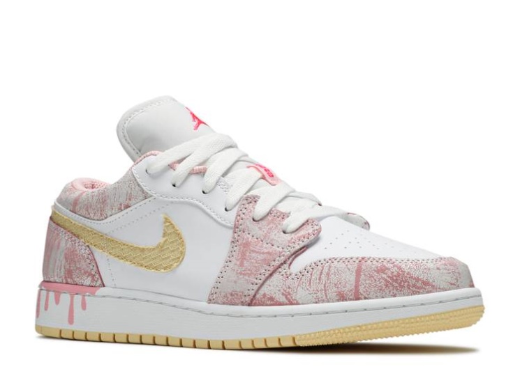 Air Jordan 1 Low Gs - Strawberry Ice Cream