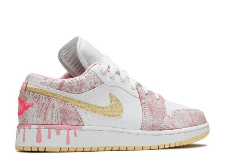 Air Jordan 1 Low Gs - Strawberry Ice Cream