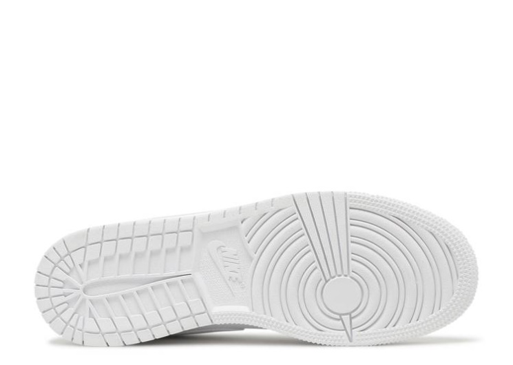 Air Jordan 1 Low Gs - Triple White