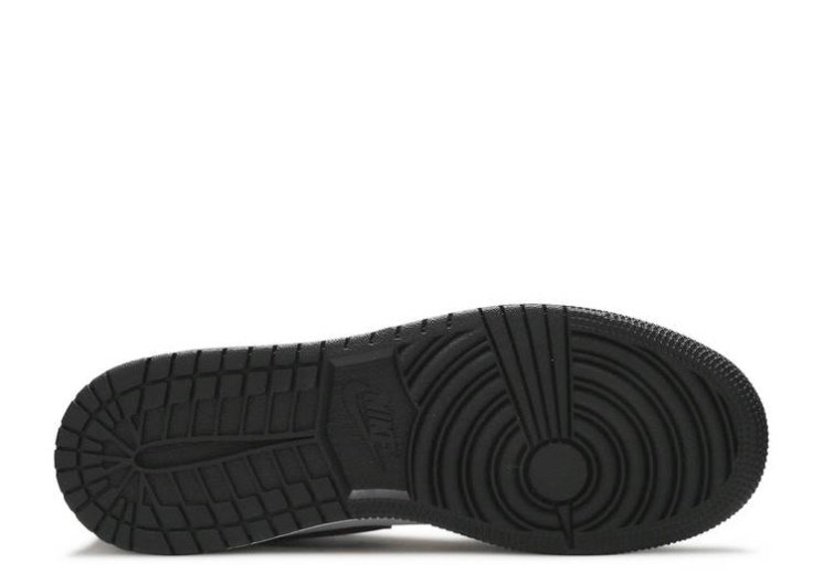 Air Jordan 1 Low Gs Grey/Gym Red/White