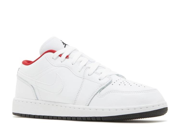 Air Jordan 1 Low Gs White/Gym Red/Blue/Black