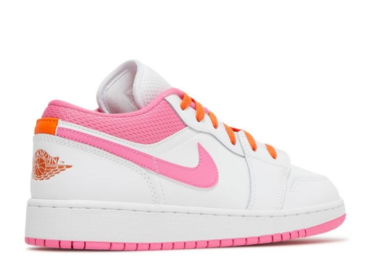 Air Jordan 1 Low Gs White/Orange/Pink Sicle