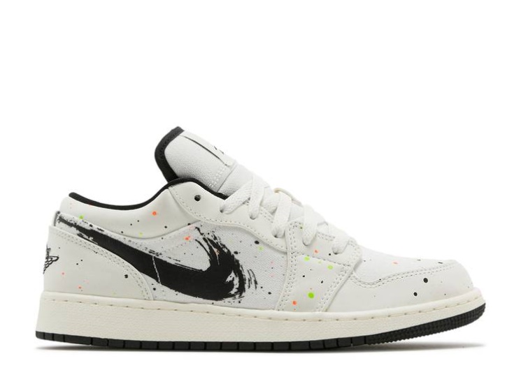 Air Jordan 1 Low Se Gs - Paint Splatter