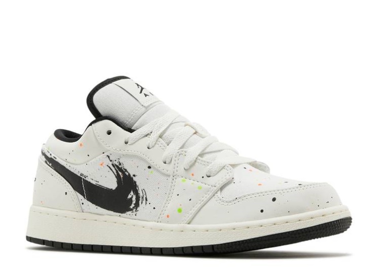 Air Jordan 1 Low Se Gs - Paint Splatter