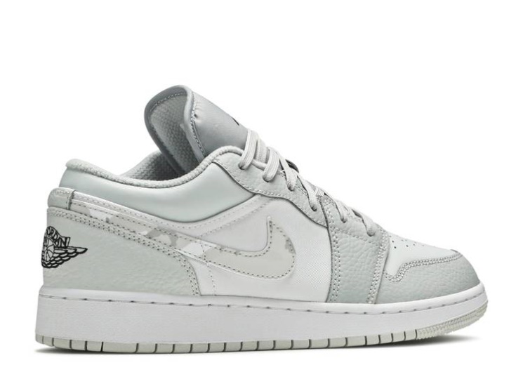 Air Jordan 1 Low Se Gs - White Camo