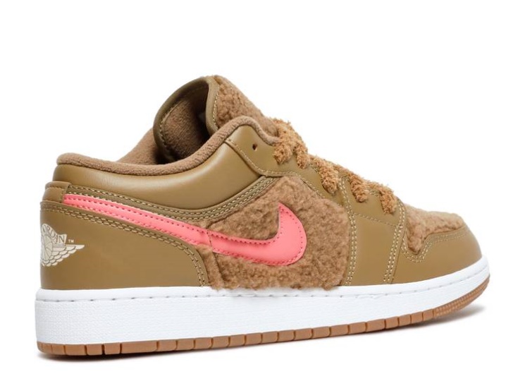 Air Jordan 1 Low Utility Gs - Teddy Bear