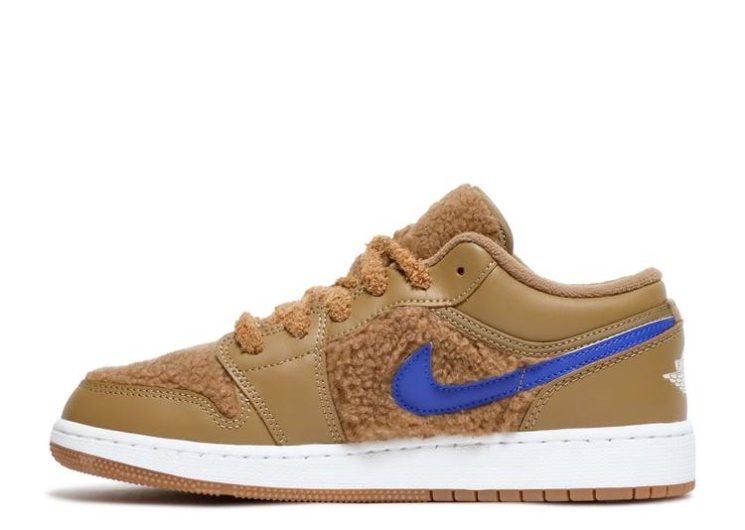 Air Jordan 1 Low Utility Gs - Teddy Bear