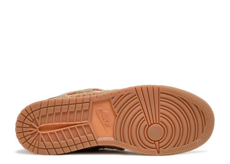 Air Jordan 1 Low Utility Gs - Teddy Bear