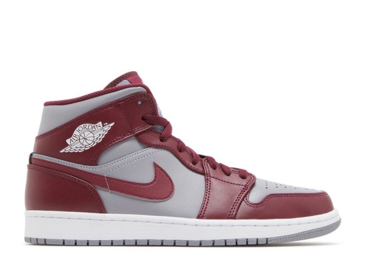 Air Jordan 1 Mid - Cherrywood Red