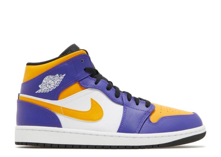 Air Jordan 1 Mid - Lakers