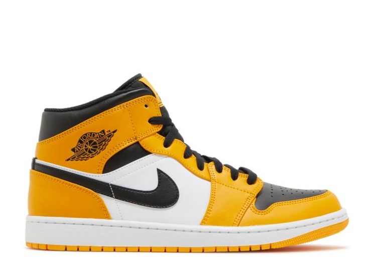 Air Jordan 1 Mid - Reverse Yellow Toe