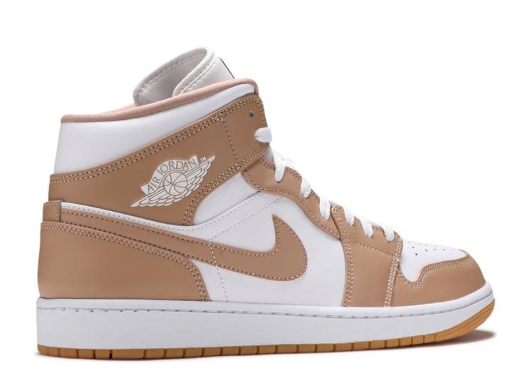 Air Jordan 1 Mid - Tan Gum