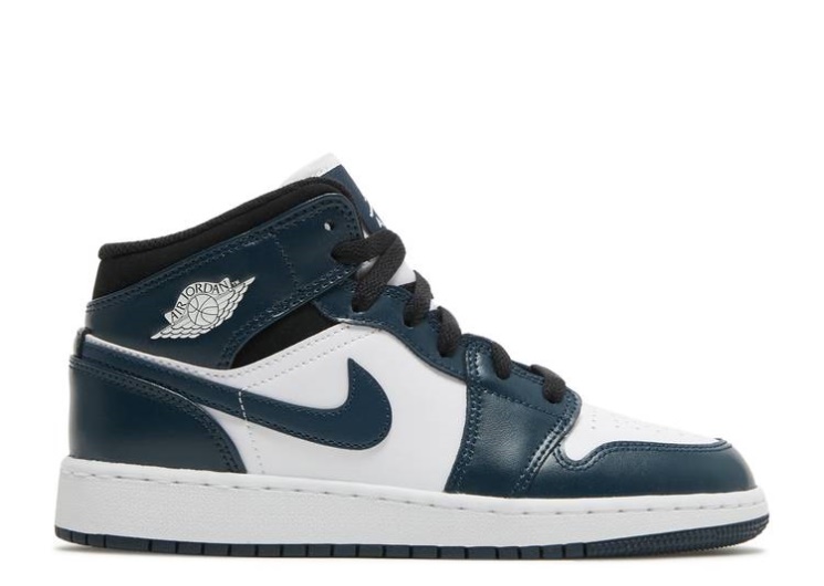 Air Jordan 1 Mid Gs - Armory Navy