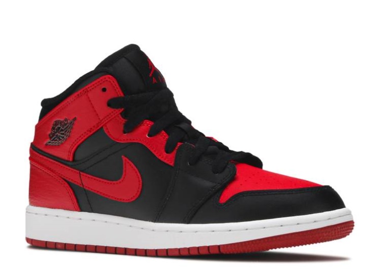 Air Jordan 1 Mid Gs - Banned