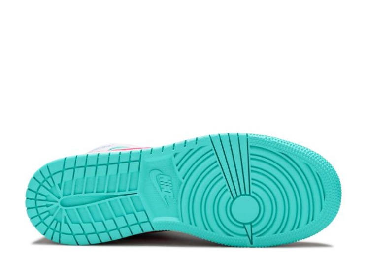 Air Jordan 1 Mid Gs - Digital Pink