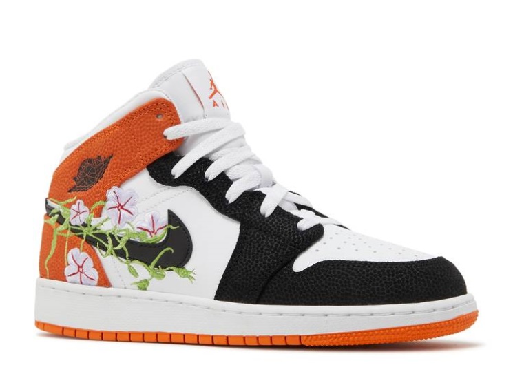 Air Jordan 1 Mid Gs - Floral