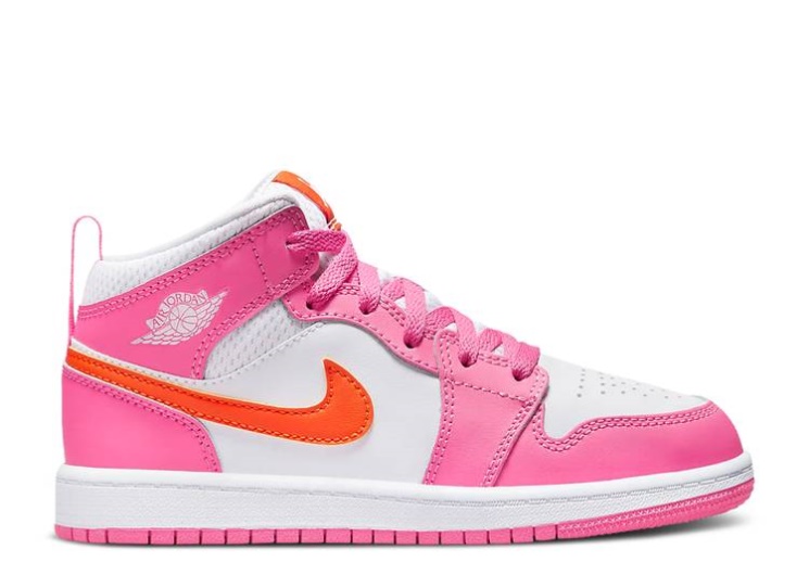 Air Jordan 1 Mid Ps - Pinksicle Orange