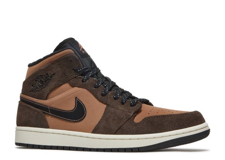 Air Jordan 1 Mid Se - Dark Chocolate