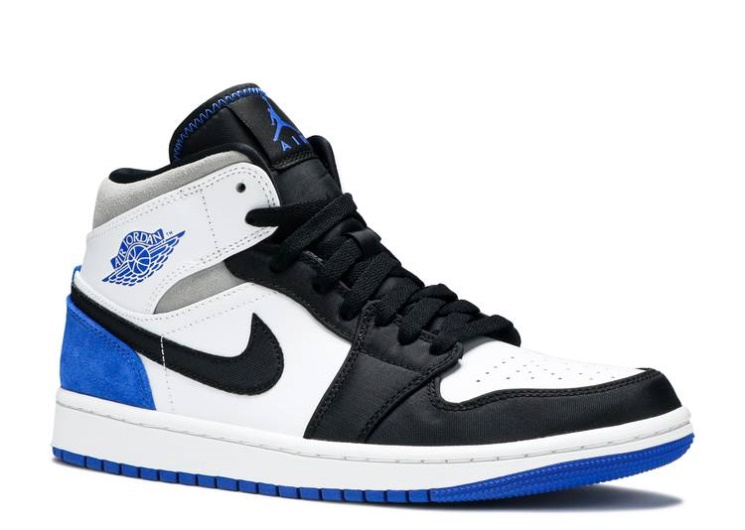 Air Jordan 1 Mid Se - Royal Black Toe