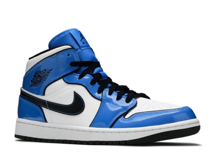 Air Jordan 1 Mid Se - Signal Blue