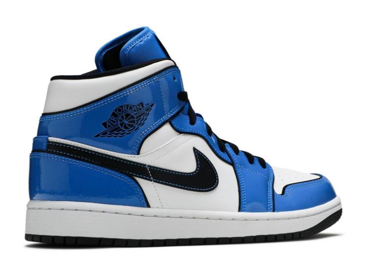 Air Jordan 1 Mid Se - Signal Blue