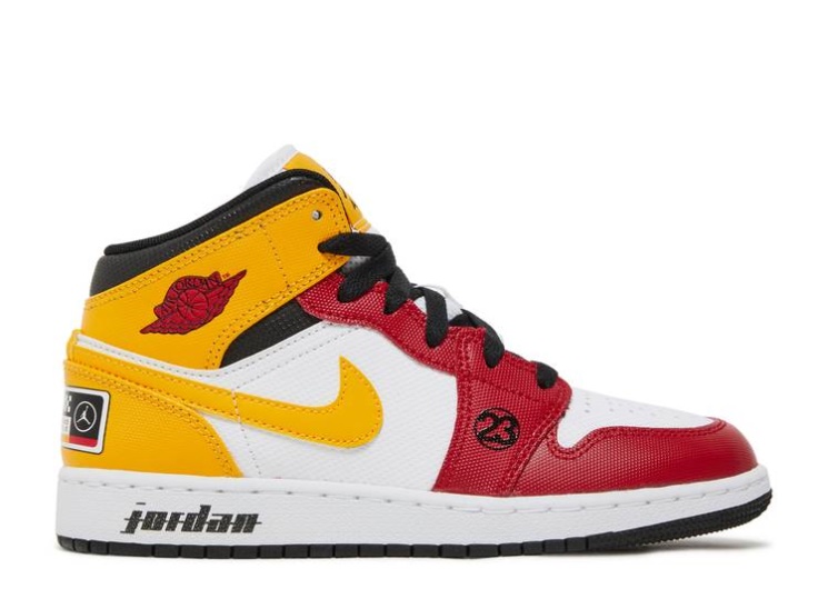 Air Jordan 1 Mid Se Gs - Motorsport