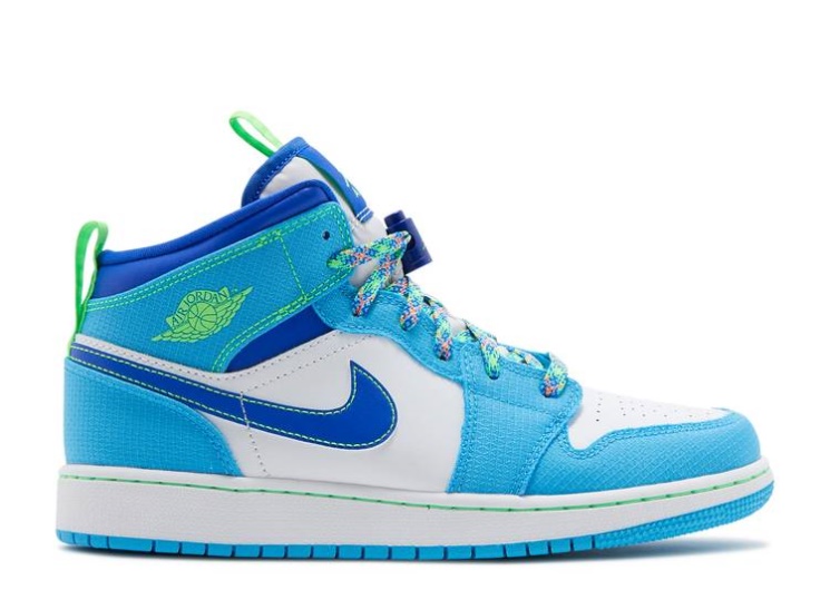 Air Jordan 1 Mid Se Gs - Sprite