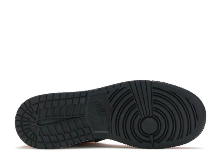 Air Jordan 1 Mid Se Gs - Turf Orange