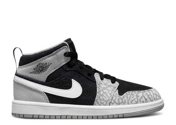 Air Jordan 1 Mid Se Ps - Elephant Toe