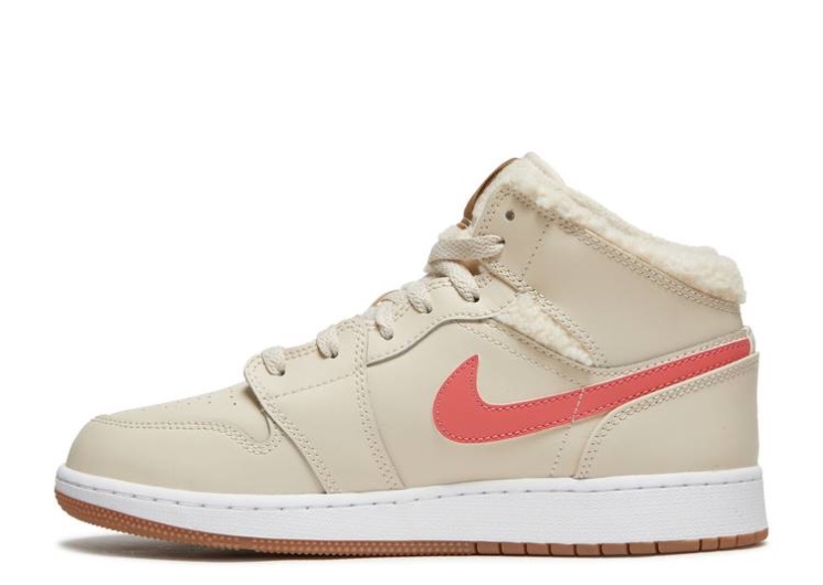 Air Jordan 1 Mid Utility Gs - Fleece