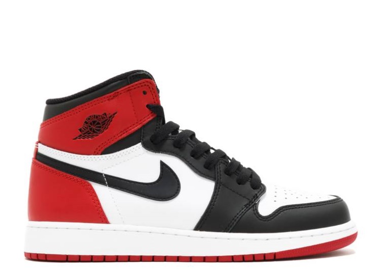 Air Jordan 1 Retro Bg - Black Toe 2016
