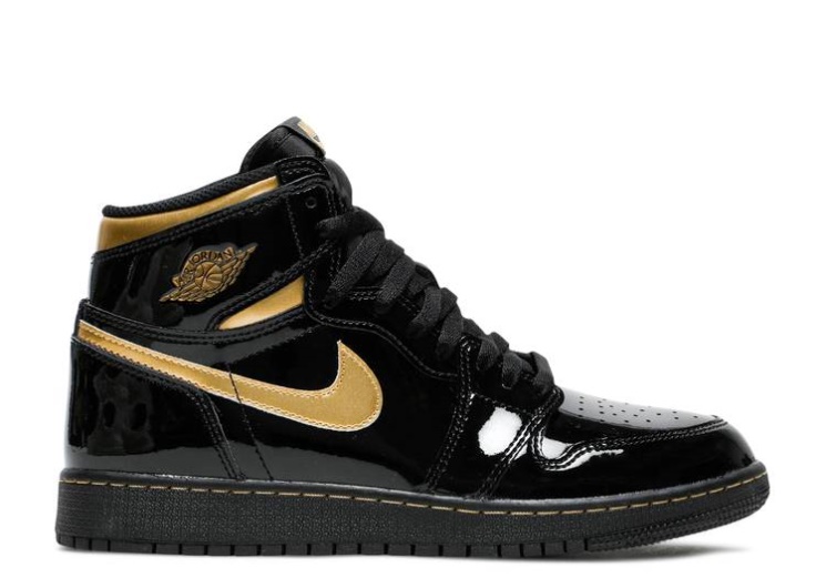 Air Jordan 1 Retro High Og - Black Metallic Gold