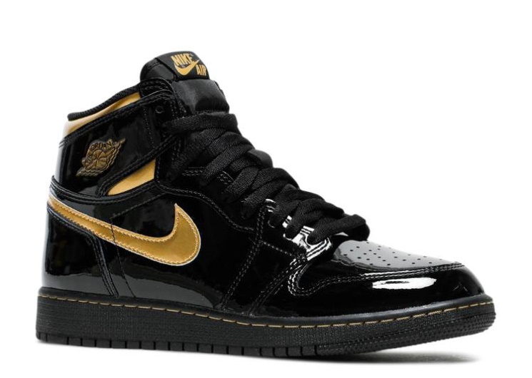 Air Jordan 1 Retro High Og - Black Metallic Gold