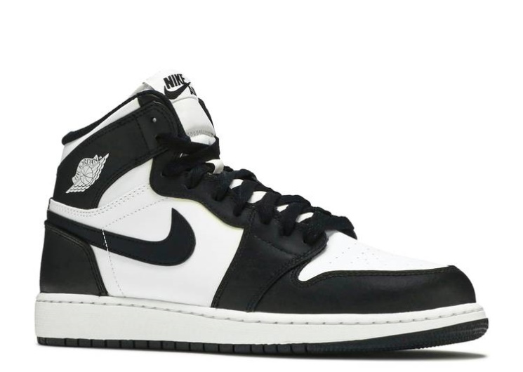 Air Jordan 1 Retro High Og Bg - Black White 2014