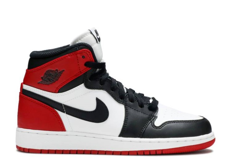 Air Jordan 1 Retro High Og Gs - Black Toe 2013