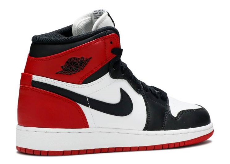 Air Jordan 1 Retro High Og Gs - Black Toe 2013