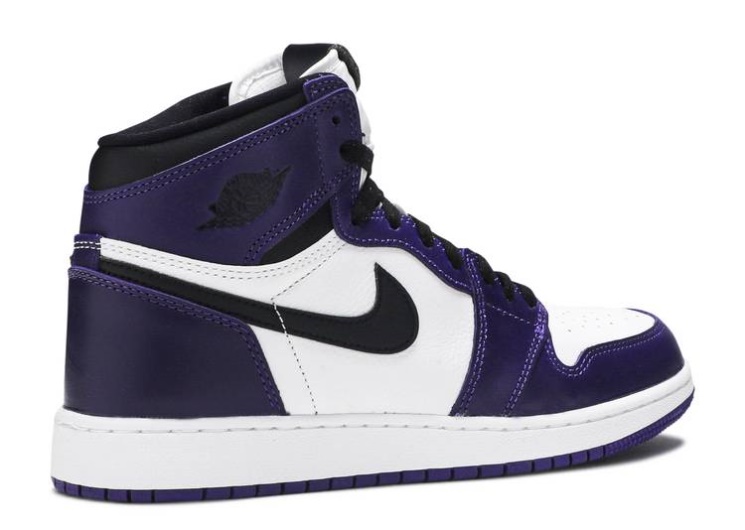 Air Jordan 1 Retro High Og Gs - Court Purple 20