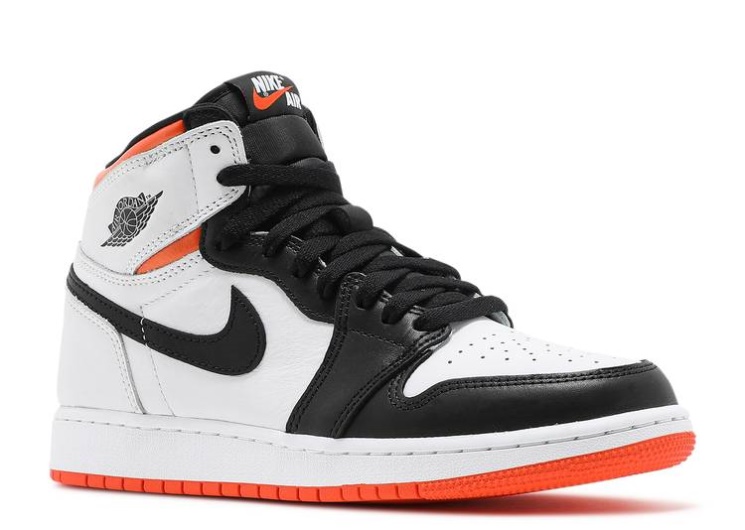 Air Jordan 1 Retro High Og Gs - Electro Orange