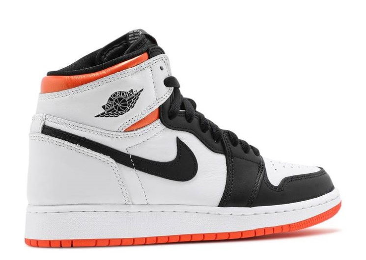 Air Jordan 1 Retro High Og Gs - Electro Orange