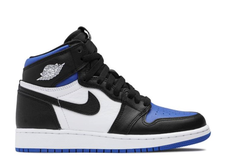 Air Jordan 1 Retro High Og Gs - Royal Toe