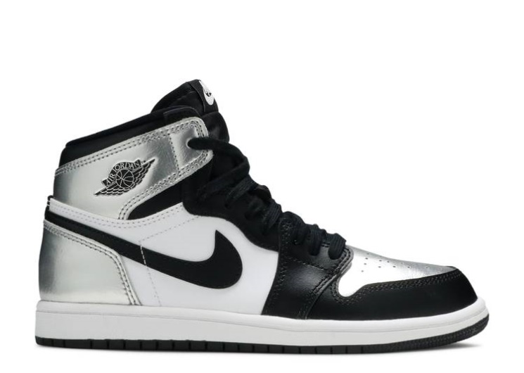 Air Jordan 1 Retro High Og Ps - Silver Toe