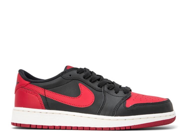 Air Jordan 1 Retro Low Og Gs - Bred