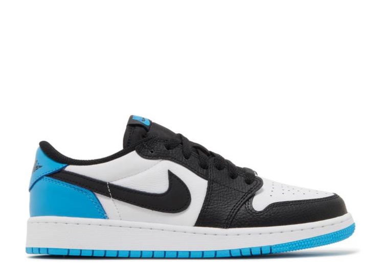 Air Jordan 1 Retro Low Og Gs - Unc