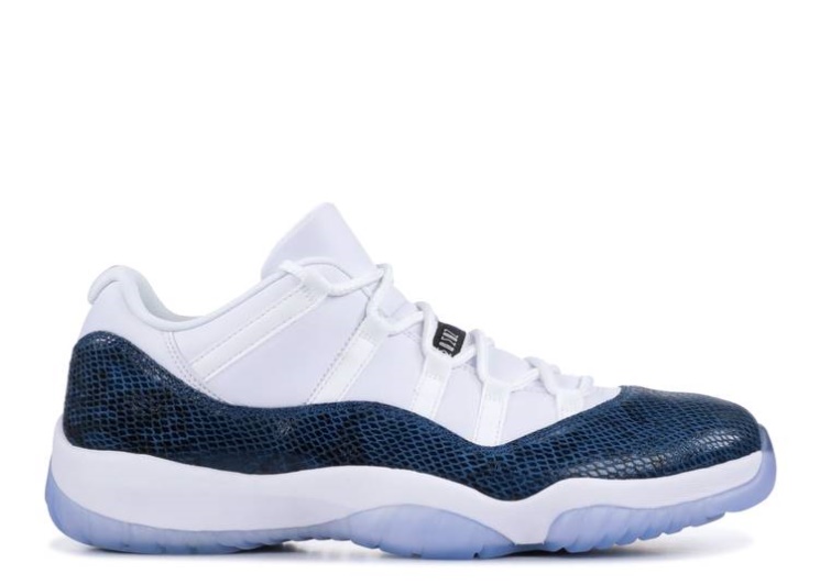 Air Jordan 11 Retro Low - Navy Snakeskin 2019