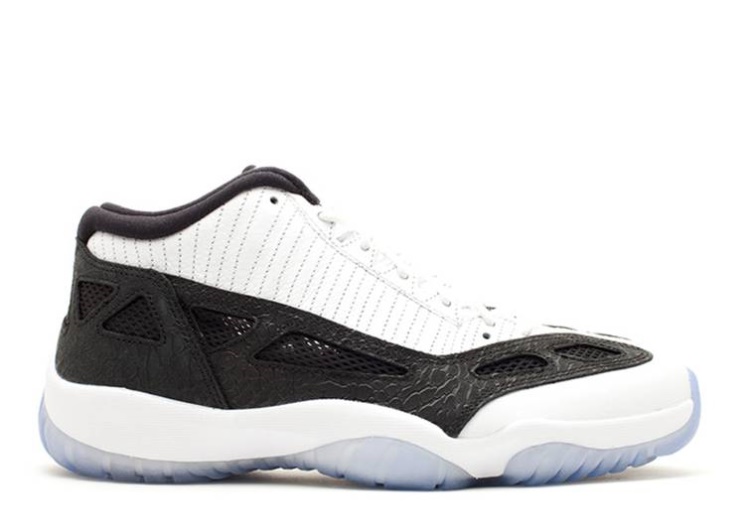 Air Jordan 11 Retro Low Ie - White Black